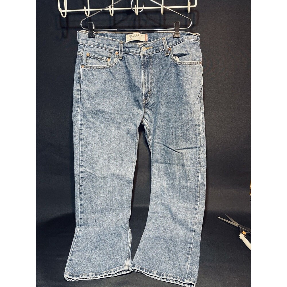 Vintage Levi Strauss & Co 505 Jeans 36x30 Red Tag Reg. Fit Straight Leg